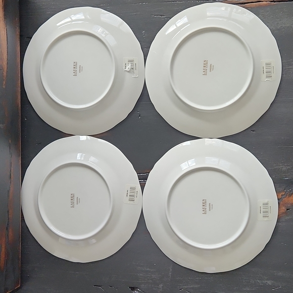Ralph Lauren Isadora Luncheon Plate Set of 4 8.25" - Picture 3 of 7